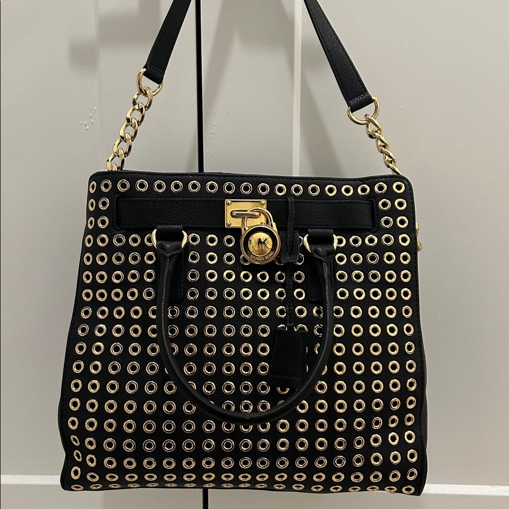 Michael Kors (NWOT) Hamilton Grommet Tote - Picture 4 of 16